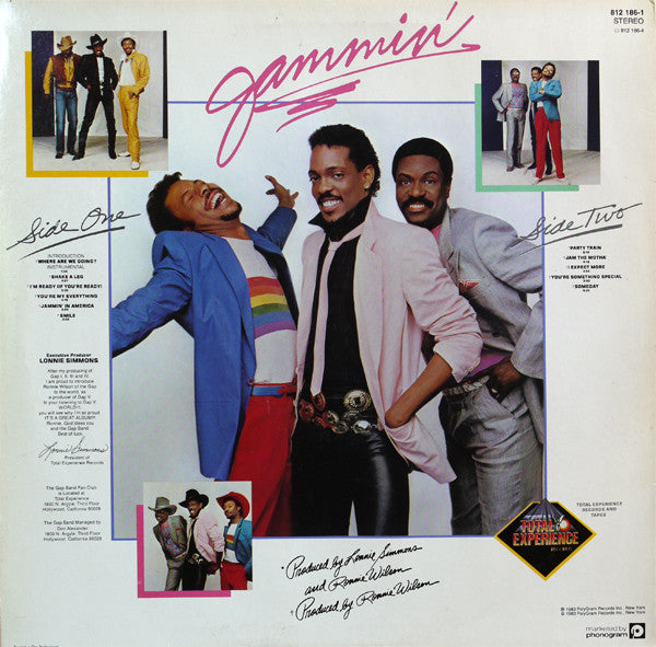 The Gap Band : Gap Band V - Jammin' (LP, Album)