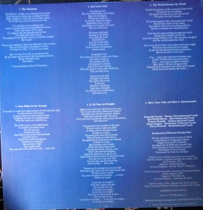 Premiata Forneria Marconi : The World Became The World (LP, Album, Die)