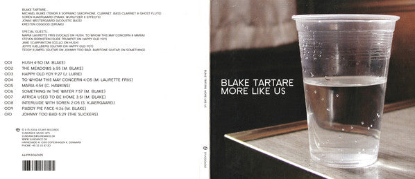 Blake Tartare : More Like Us (CD, Album)