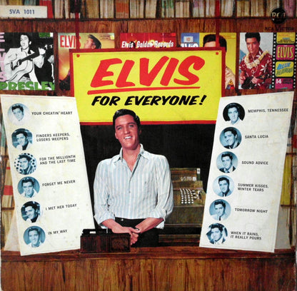 Elvis Presley : Elvis For Everyone!  (LP, Album, Mono)