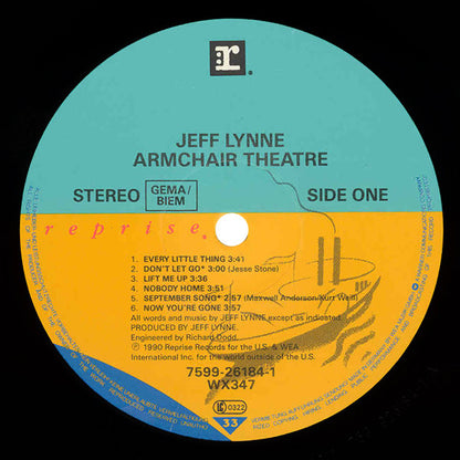 Jeff Lynne : Armchair Theatre (LP, Album)