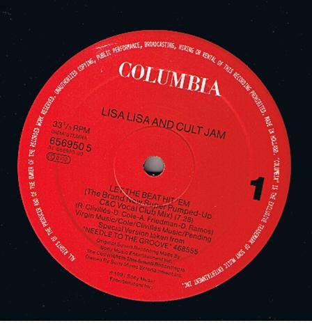 Lisa Lisa & Cult Jam : Let The Beat Hit 'Em (12", Maxi)