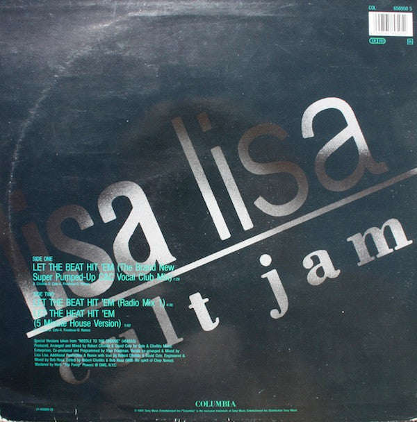 Lisa Lisa & Cult Jam : Let The Beat Hit 'Em (12", Maxi)