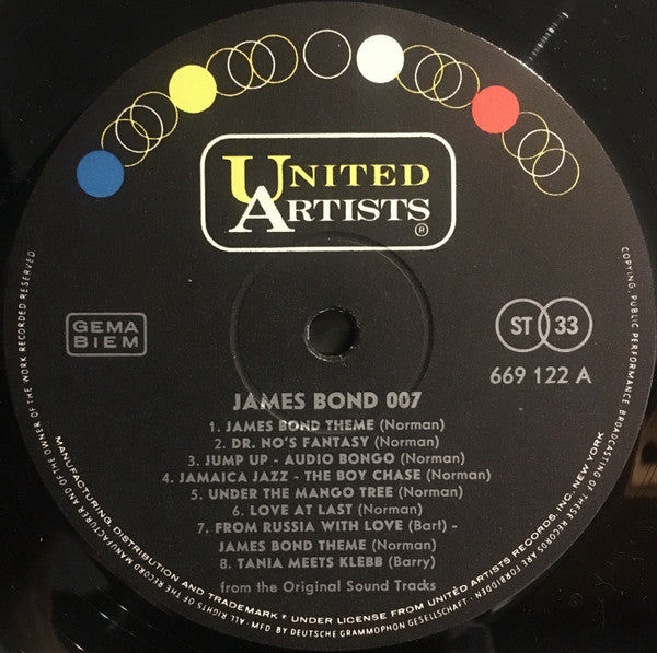 John Barry : James Bond Back In Action! (LP, Comp)