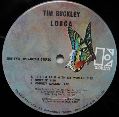 Tim Buckley : Lorca (LP, Album, Pit)