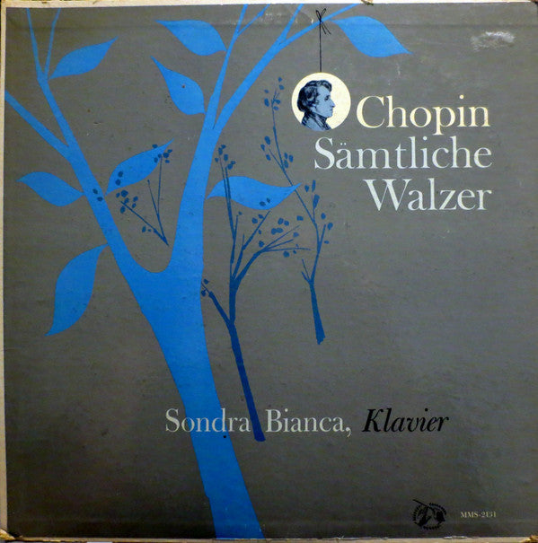 Frédéric Chopin - Sondra Bianca : Sämtliche Walzer (LP, Mono)