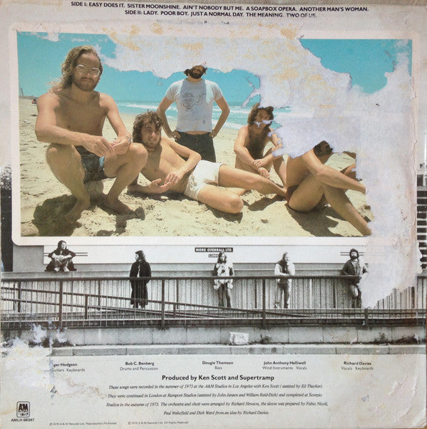 Supertramp : Crisis? What Crisis? (LP, Album)