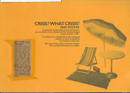 Supertramp : Crisis? What Crisis? (LP, Album)