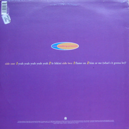 The Wedding Present : Yeah Yeah Yeah Yeah Yeah (12", Single)