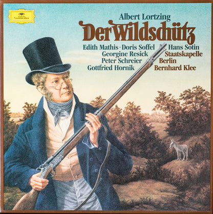 Albert Lortzing, Edith Mathis, Georgine Resick, Peter Schreier, Gottfried Hornik, Hans Sotin, Staatskapelle Berlin, Bernhard Klee : Der Wildschütz (3xLP, Album + Box)