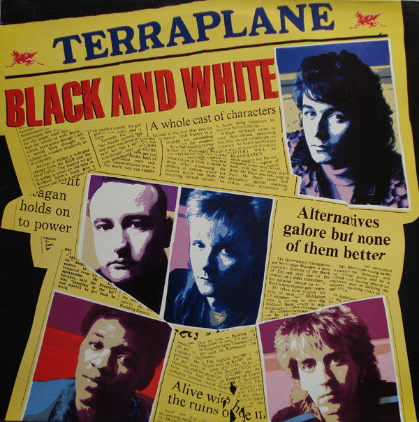 Terraplane : Black And White (LP, Album, RE)