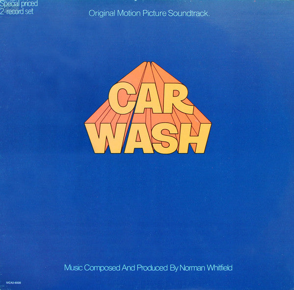 Norman Whitfield : Car Wash (Original Motion Picture Soundtrack) (2xLP, Album, Glo)