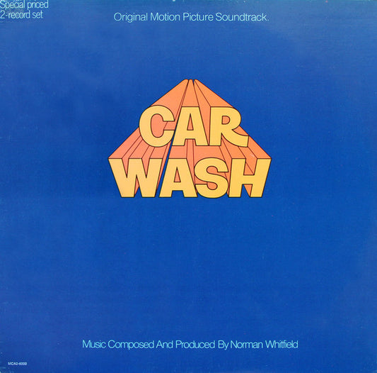 Norman Whitfield : Car Wash (Original Motion Picture Soundtrack) (2xLP, Album, Glo)