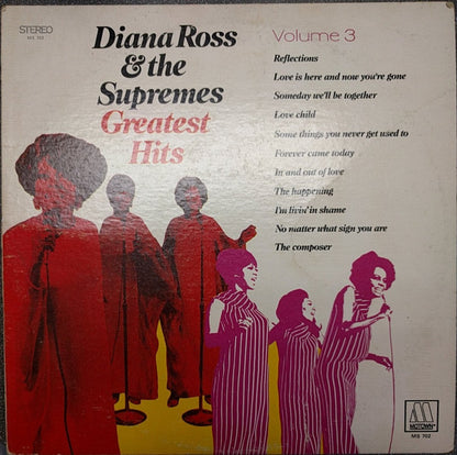 The Supremes : Greatest Hits  Volume 3 (LP, Comp, Hol)