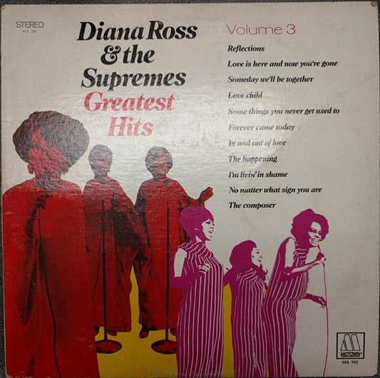 The Supremes : Greatest Hits  Volume 3 (LP, Comp, Hol)