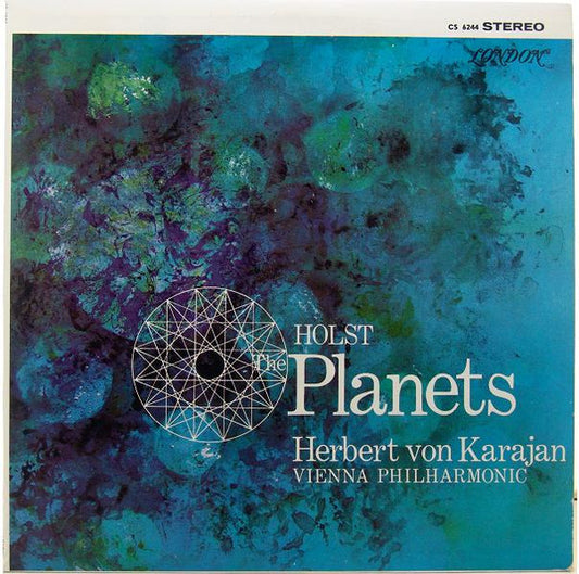 Gustav Holst - Herbert von Karajan, Wiener Philharmoniker : The Planets (LP, Album, Ful)