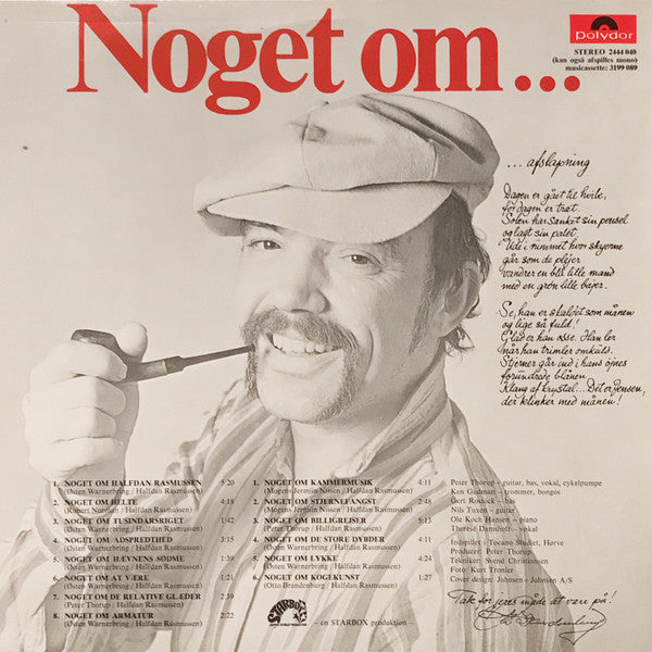 Otto Brandenburg : Noget Om...Af Halfdan Rasmussen (LP, Album)