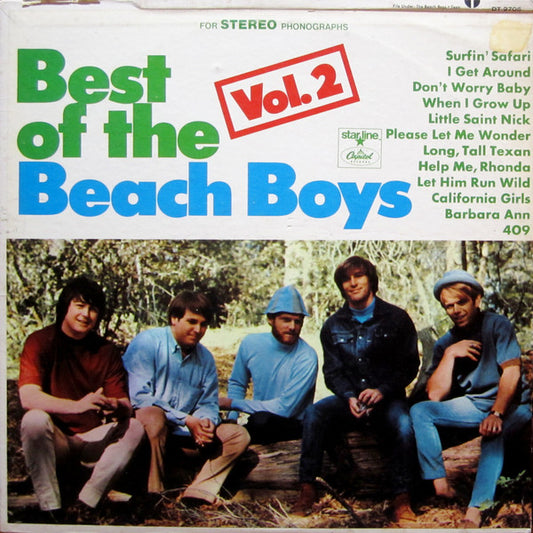 The Beach Boys : Best Of The Beach Boys Vol. 2 (LP, Comp, Scr)