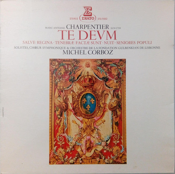 Marc Antoine Charpentier, Gulbenkian Orchestra, Michel Corboz : Te Deum (LP, Pur)
