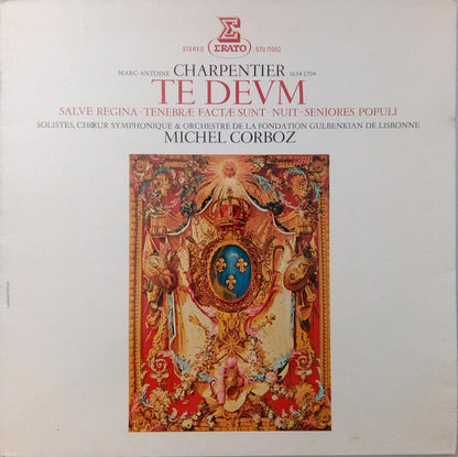 Marc Antoine Charpentier, Gulbenkian Orchestra, Michel Corboz : Te Deum (LP, Pur)