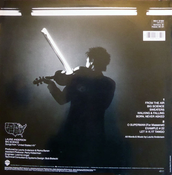 Laurie Anderson : Big Science (LP, Album)