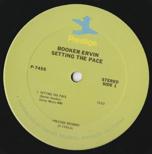 Booker Ervin With Dexter Gordon : Setting The Pace (LP, Album)