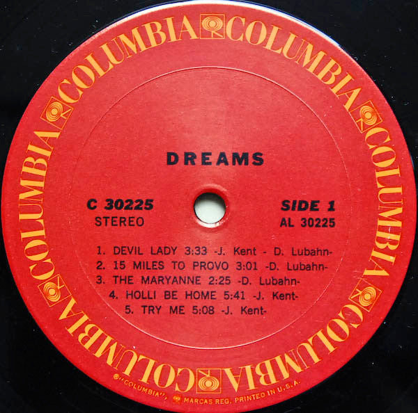 Dreams (4) : Dreams (LP, Album)