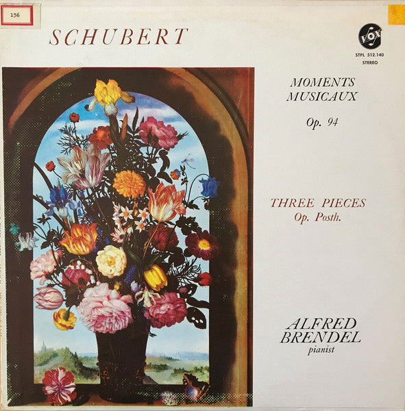 Franz Schubert / Alfred Brendel : Moments Musicaux Op. 94 / Three Pieces Op. Posth. (LP)