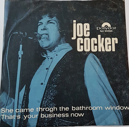 Joe Cocker : She Came In Through The Bathroom Window / That's Your Business Now (7", Single, M/Print)