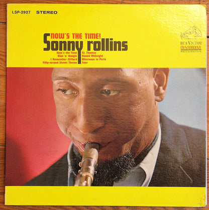 Sonny Rollins : Now's The Time! (LP, Album, RE)