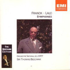 César Franck - Édouard Lalo - Orchestre National De L'ORTF, Sir Thomas Beecham : Symphonies (CD, Comp, RM)