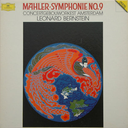 Gustav Mahler, Leonard Bernstein, Concertgebouworkest : Symphonie No.9 (LP)