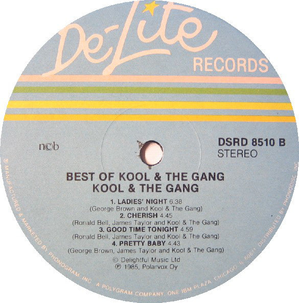 Kool & The Gang : Best Of Kool & The Gang (2xLP, Comp)