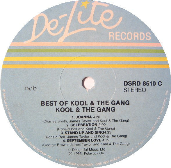 Kool & The Gang : Best Of Kool & The Gang (2xLP, Comp)