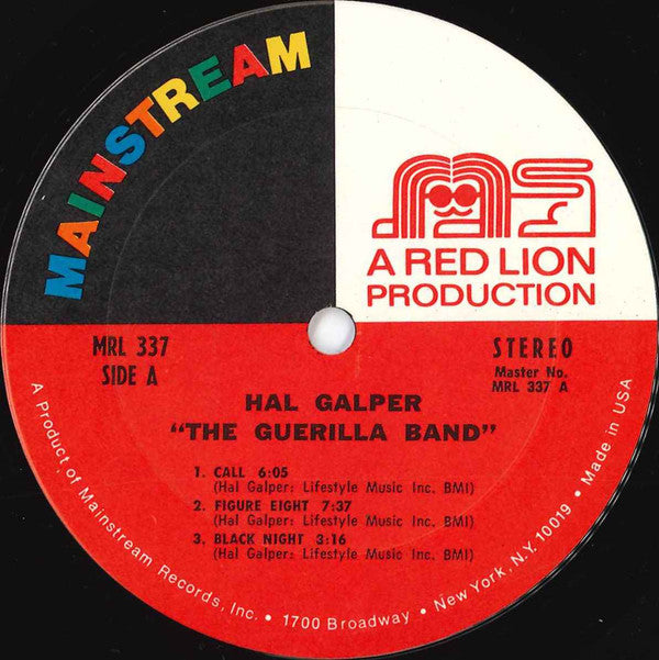 Hal Galper : The Guerilla Band (LP, Album)