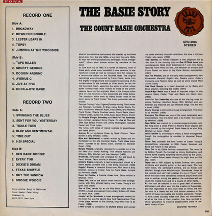 Count Basie Orchestra : The Basie Story (2xLP, Comp, Gat)