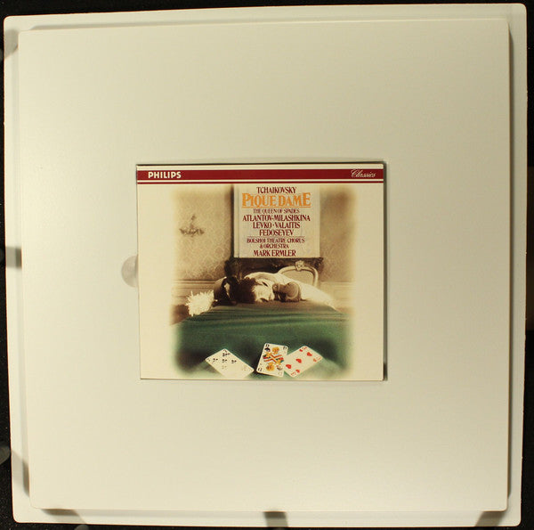 Pyotr Ilyich Tchaikovsky, Vladimir Atlantov, Tamara Milashkina, Валентина Левко, Vladimir Valaitis, Andrei Fedoseyev, Mark Ermler, Bolshoi Theatre Orchestra, Chorus Of The Bolshoi Theatre : Pique Dame - The Queen of Spades (3xLP + Box)
