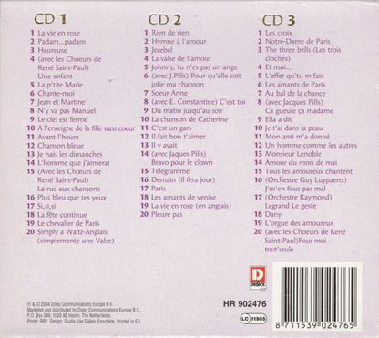 Edith Piaf : Edith Piaf (3xCD, Comp)