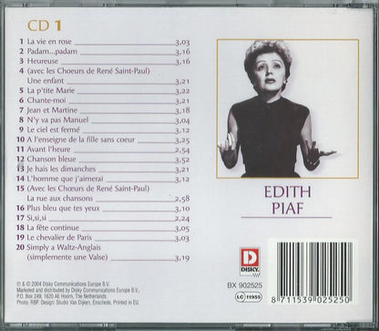 Edith Piaf : Edith Piaf (3xCD, Comp)
