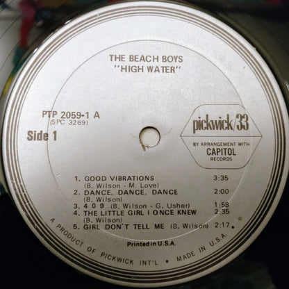 The Beach Boys : Good Vibrations (LP, Comp, M/Print)