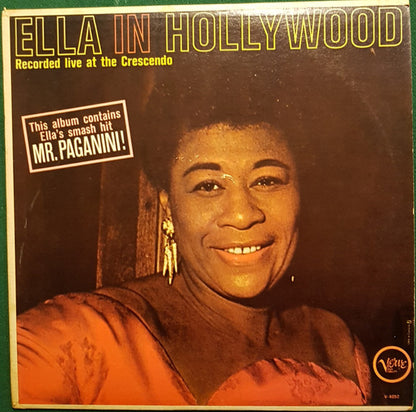Ella Fitzgerald : Ella In Hollywood (LP, Album, Mono)