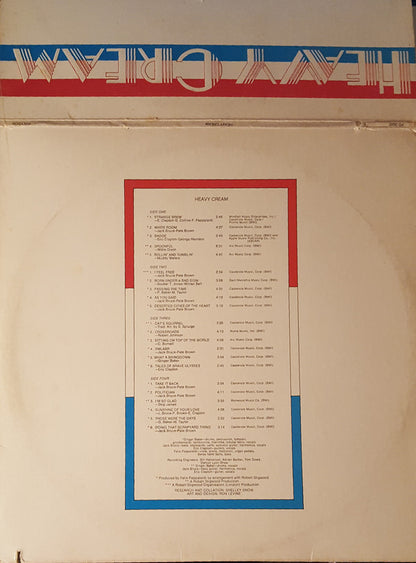 Cream (2) : Heavy Cream (2xLP, Comp, Env)