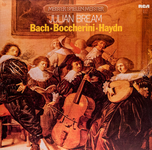 Julian Bream / Johann Sebastian Bach, Luigi Boccherini, Joseph Haydn : Julian Bream spielt Bach, Boccherini, Haydn (2xLP)