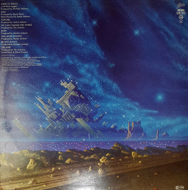 The Jacksons : Victory (LP, Album, Gat)