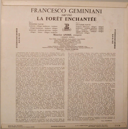 Francesco Geminiani, I Solisti Veneti, Claudio Scimone : La Forêt Enchantée (LP)