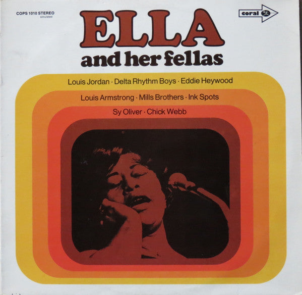 Ella Fitzgerald : Ella And Her Fellas (LP, Album, RE)