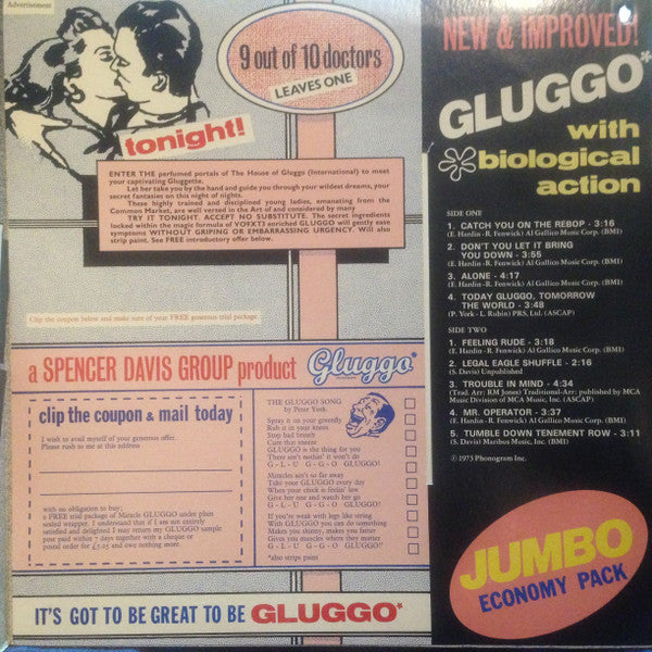 The Spencer Davis Group : Gluggo (LP, Album, PR )