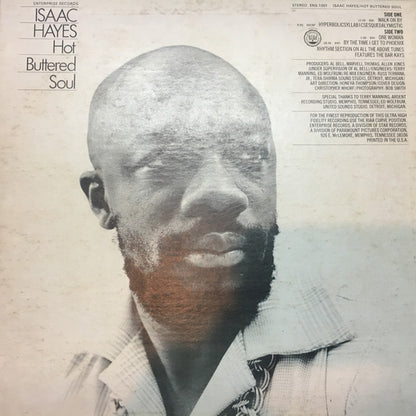 Isaac Hayes : Hot Buttered Soul (LP, Album, Sil)