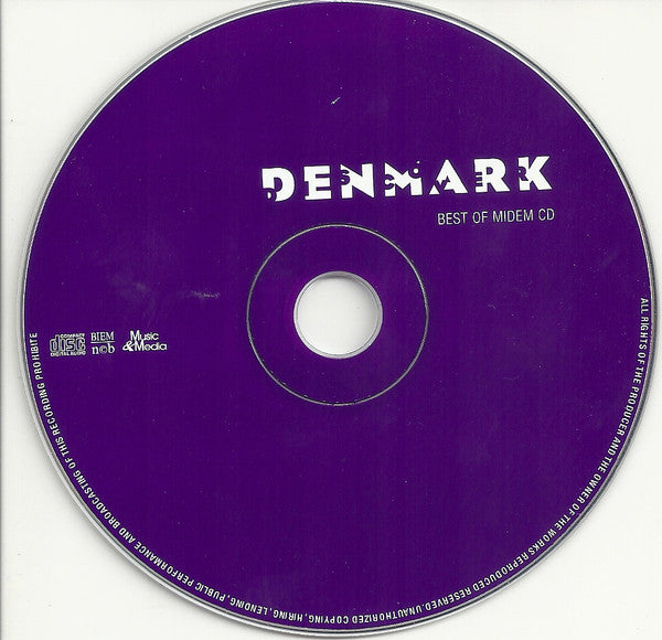 Various : Discover Denmark - Best Of Midem CD (CD, Comp, Promo, Smplr, Car)