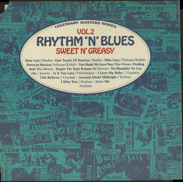 Various : Rhythm 'N' Blues Vol. 2: Sweet N' Greasy (LP, Comp)